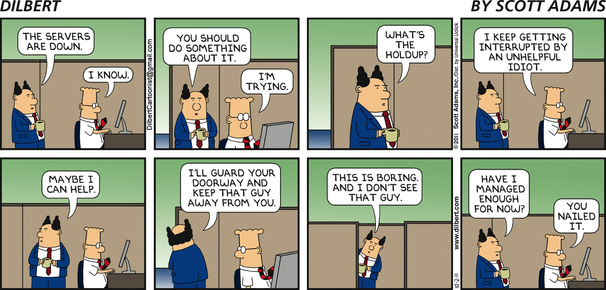 Dilbert Cartoon